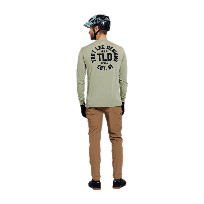 Hovedbilde Troy Lee Designs Skyline LS Ride Tee Stamps
